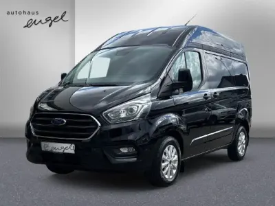 Gebraucht Ford Transit Custom Trend 131 PS (96 kW) 2022 Obsidianschwarz metallic (metallic) Van