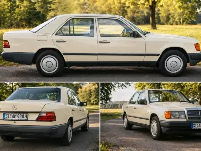 Gebraucht Mercedes 230 132 PS (97 kW) 1988 Beige Limousine