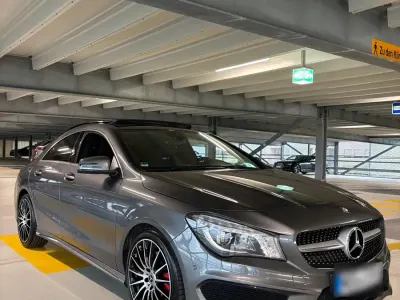 Gebraucht Mercedes CLA250 AMG 211 PS (155 kW) 2013 Silber Coupé