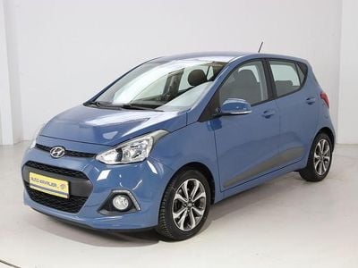 Usata Hyundai i10 87 CV (63 kW) 2016 Blu Utilitaria