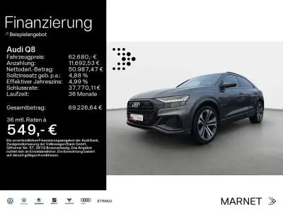 Usata Audi Q8 S-Line 286 CV (210 kW) 2023 Grigio SUV