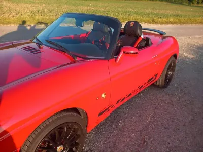Gebraucht Fiat Barchetta Style 131 PS (96 kW) 1999 Rot Cabrio