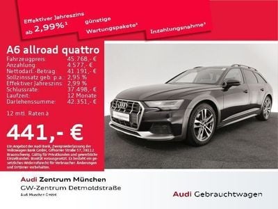 Gebraucht Audi A6 Allroad Premium 204 PS (150 kW) 2023 Firmamentblau metallic Kombi