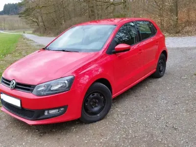 Brugt VW Polo 86 HK (63 kW) 2011 Rød Hatchback