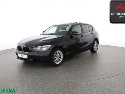 Gebraucht BMW 116 Advantage 116 PS (85 kW) 2014 Schwarz Kleinwagen