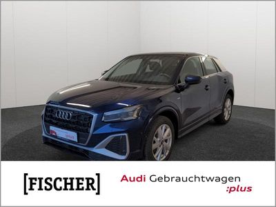 Second-hand Audi Q2 S-Line 150 CP (110 kW) 2023 Albastru SUV