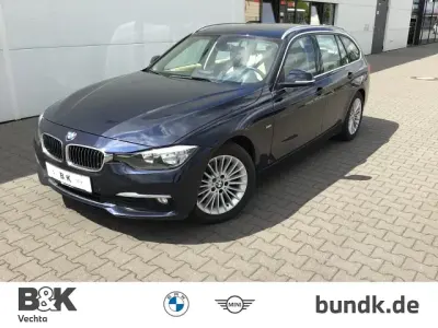 Gebraucht BMW 320 Luxury Line 163 PS (119 kW) 2017 Blau Kombi