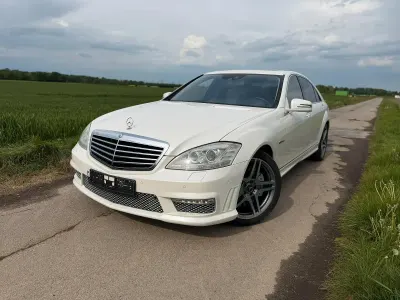 Brugt Mercedes S63L AMG AMG 544 HK (400 kW) 2011 Hvid Sedan