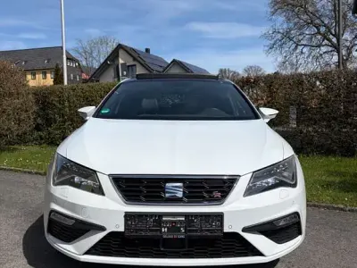 Brugt Seat Leon FR 150 HK (110 kW) 2019 Hvid Sedan