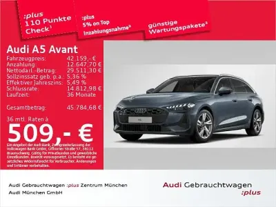 Gebraucht Audi A5 Sport 204 PS (150 kW) 2025 Horizontblau metallic Kombi
