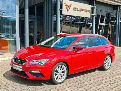 Brugt Seat Leon ST FR 150 HK (110 kW) 2018 Rød Stationcar