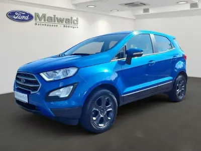 Gebraucht Ford Ecosport Cool & Connect 101 PS (74 kW) 2022 Dynamicblau metallic (metallic) SUV