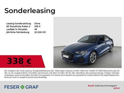 Ascariblau metallic Gebraucht 2025 Audi A3 Ambiente Limousine | 35.881 € (Fairer Preis)