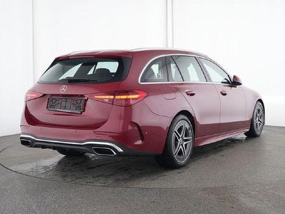 Rot Gebraucht 2024 Mercedes C200 AMG Limousine | 42.860 € (Teuer)