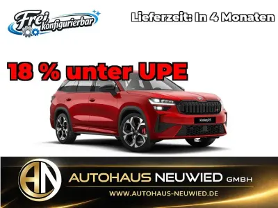 Neu Skoda Kodiaq RS 265 PS (194 kW) 2026 Rot SUV