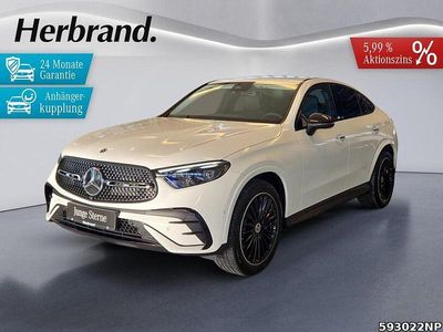 Gebraucht Mercedes GLC220 AMG 197 PS (144 kW) 2025 Unilack polarweiß Coupé