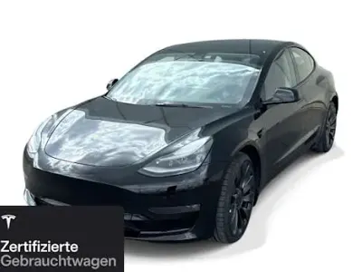 Occasion Tesla Model 3 Performance 377 kW (513 PK) 2021 Zwart Sedan
