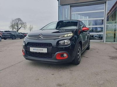 Gebraucht Citroën C3 Feel 110 PS (80 kW) 2018 Perla nera schwarz metallic Kleinwagen