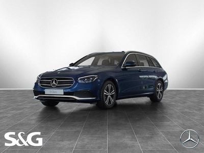 Usata Mercedes E220 Avantgarde 200 CV (147 kW) 2022 Blu Station wagon
