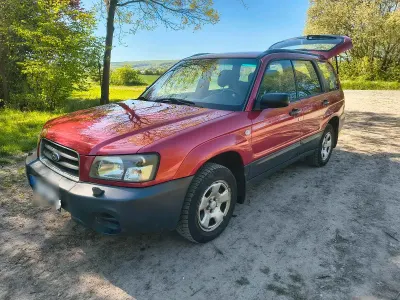 Gebraucht Subaru Forester 125 PS (91 kW) 2005 Rot SUV