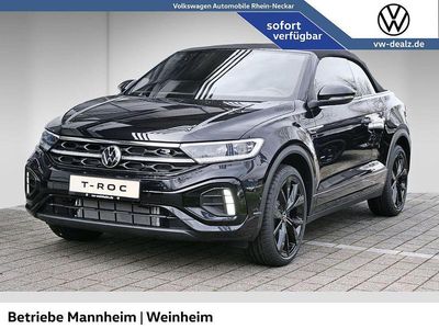 Neu VW T-Roc Cabriolet R-line 150 PS (110 kW) 2026 Schwarz Cabrio