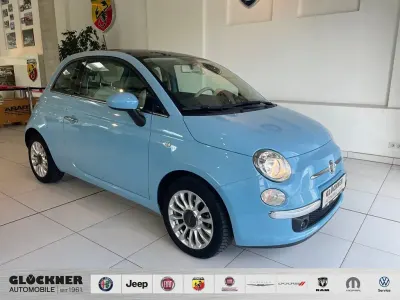 Gebraucht Fiat 500 Lounge 69 PS (50 kW) 2015 Blau Kleinwagen