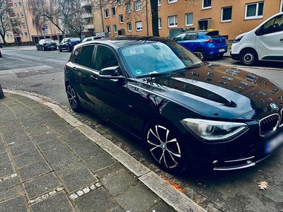 Gebraucht BMW 116 Sport Line 2013 Schwarz Kleinwagen