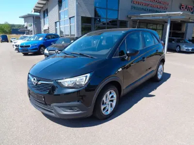 Gebraucht Opel Crossland X 120 PS (88 kW) 2019 Diamond black SUV