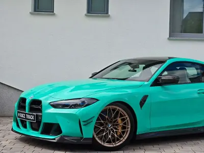 Gebraucht BMW M4 Competition Edition 610 PS (448 kW) 2021 Individual mintgrün Coupé