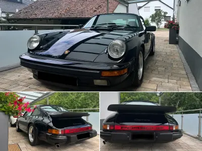 Gebraucht Porsche 911 Carrera 209 PS (153 kW) 1986 Schwarz Coupé
