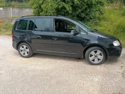 Gebraucht VW Touran 101 PS (74 kW) 2004 Schwarz Van / Kleinbus