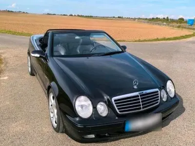 Brugt Mercedes CLK320 Edition 224 HK (164 kW) 2003 Sort Cabriolet
