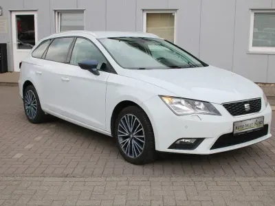 Gebraucht Seat Leon ST CONNECT 110 PS (80 kW) 2016 Weiß Kombi