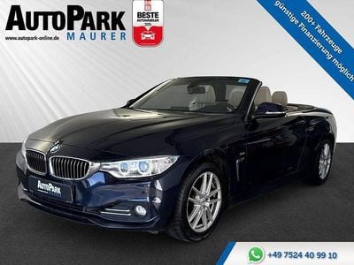 Gebraucht BMW 430 Cabriolet Luxury Line 252 PS (185 kW) 2017 Imperialblau Cabrio