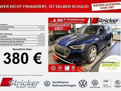 Gebraucht Audi e-tron Sport 300 kW (408 PS) 2022 Navarrablau metallic SUV
