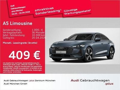Gebraucht Audi A5 Sport 204 PS (150 kW) 2025 Horizontblau metallic Limousine