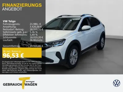 Neu VW Taigo Life 95 PS (69 kW) 2026 Weiß SUV
