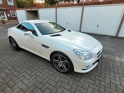Gebraucht Mercedes SLK350 306 PS (225 kW) 2011 Weiß Cabrio