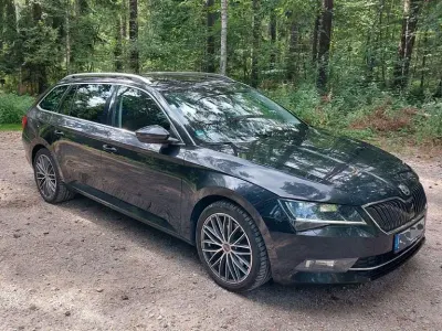 Gebraucht Skoda Superb Style 190 PS (139 kW) 2018 Schwarz Kombi