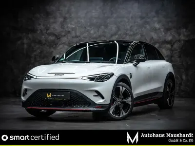 Gebraucht Smart #3 Brabus 314 kW (428 PS) 2024 Weiß (smart digital white metallic (weiß)) SUV