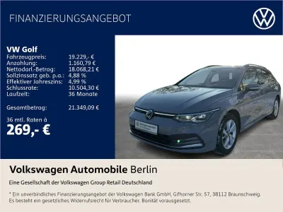 Używany VW Golf VIII Style 190 KM (139 kW) 2022 Szary Kombi
