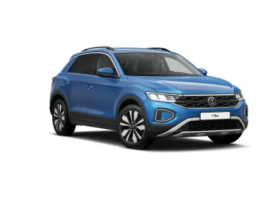Gebraucht VW T-Roc Move 110 PS (80 kW) 2023 Blau (ravennablau) SUV