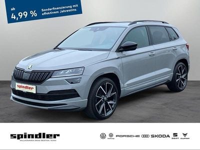 Gebraucht Skoda Karoq SportLine 190 PS (139 kW) 2021 Stahlgrau SUV