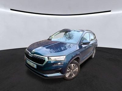 Gebraucht Skoda Karoq Business Line 116 PS (85 kW) 2023 Lavablau metallic (metallic) SUV