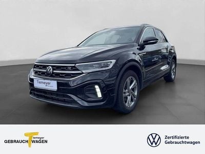 Gebraucht VW T-Roc R-line 110 PS (80 kW) 2023 Schwarz SUV