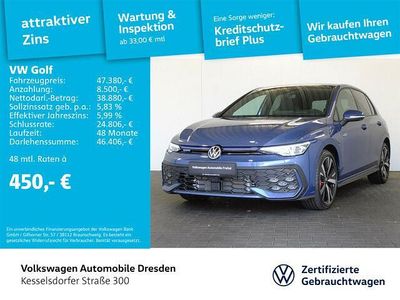 Gebraucht VW Golf VIII GTE 272 PS (200 kW) 2025 Anemonenblau metallic schwarz uni (dach) Limousine