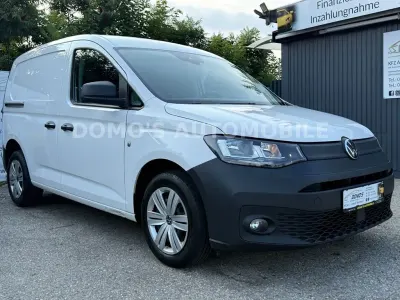 Gebraucht VW Caddy 122 PS (89 kW) 2021 Weiß Van / Kleinbus