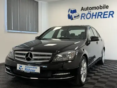 Gebraucht Mercedes C200 Avantgarde 184 PS (135 kW) 2010 Schwarz 197 (obsidianschwarz  metallicl (metallic) Limousine
