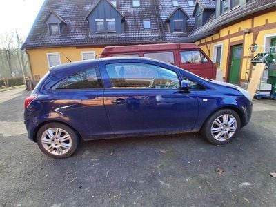 Gebraucht Opel Corsa Innovation 60 PS (44 kW) 2008 Blau Kleinwagen