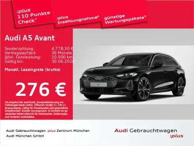Brugt Audi A5 Advanced 150 HK (110 kW) 2025 Sort Stationcar